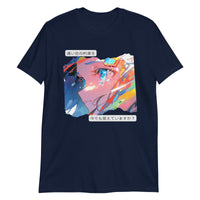 Thumbnail for Anime Girl with Pastel Tears T-Shirt