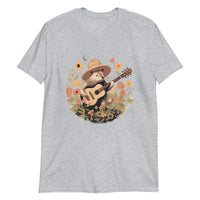 Thumbnail for Strumming Bear in Bloom T-Shirt