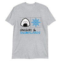 Thumbnail for Onigiri and Snowflakes for the Holidays T-Shirt