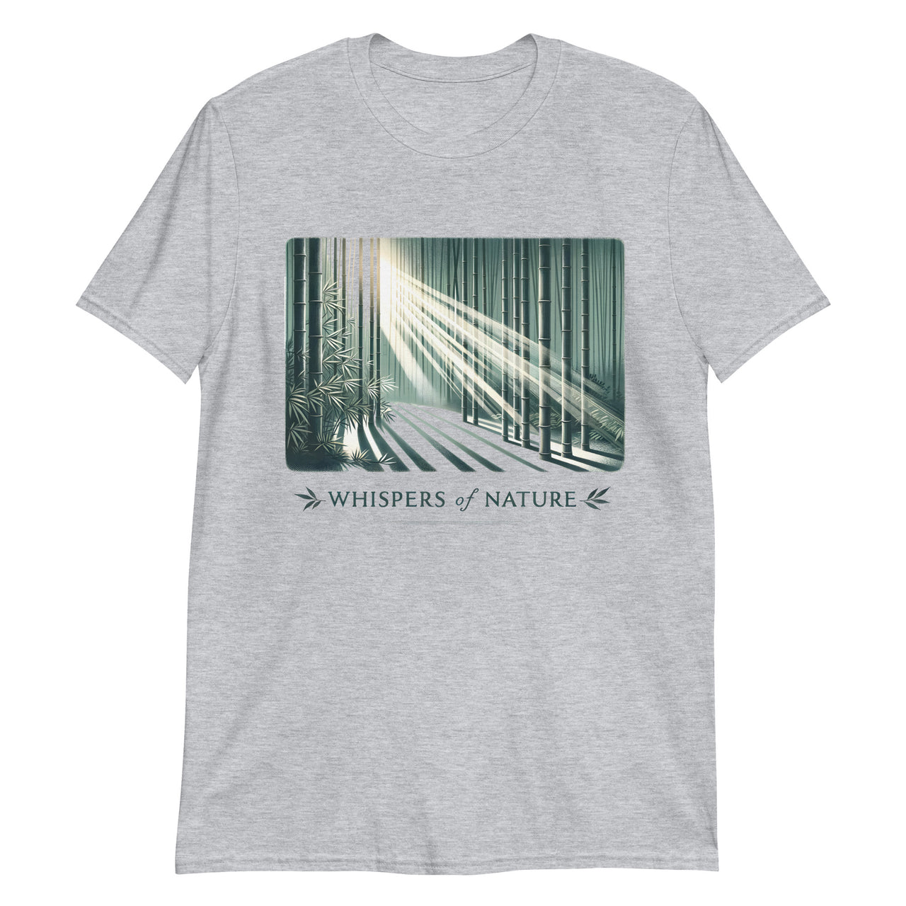Whispers of Asian Nature with Bamboo T-Shirt