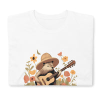Thumbnail for Strumming Bear in Bloom T-Shirt