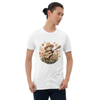 Thumbnail for Strumming Bear in Bloom T-Shirt