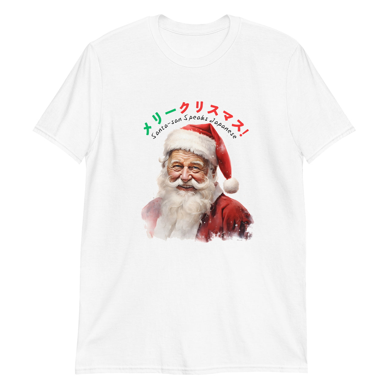 Santa-san Speaks Japanese T-Shirt