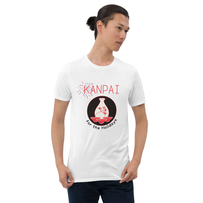 Kanpai for the Holidays Japanese Sake T-Shirt