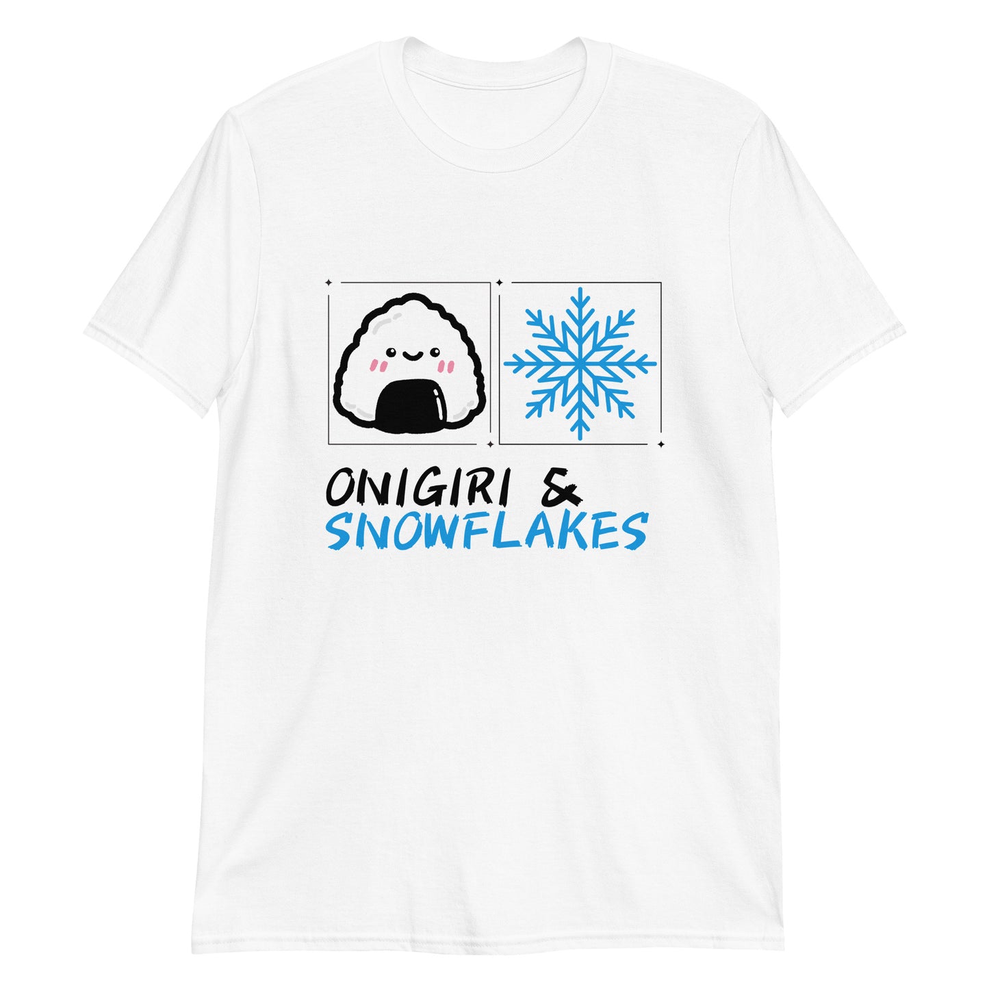 Onigiri and Snowflakes for the Holidays T-Shirt