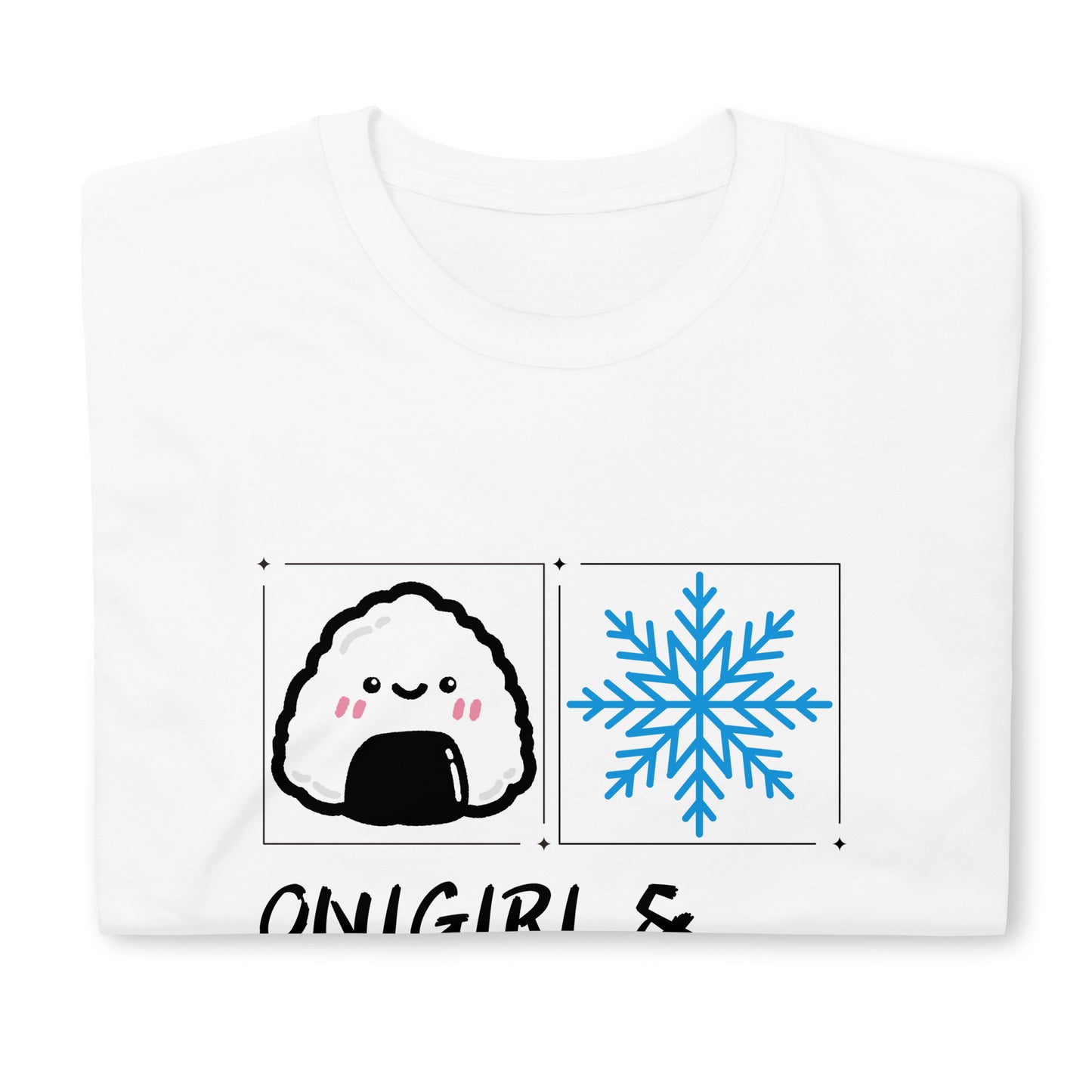 Onigiri and Snowflakes for the Holidays T-Shirt
