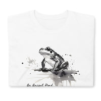 Sumi-e Frog Basho's Poem Sound of Water T-Shirt