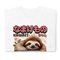 Thumbnail for Kawaii Sloth: Namakemono Chill T-Shirt