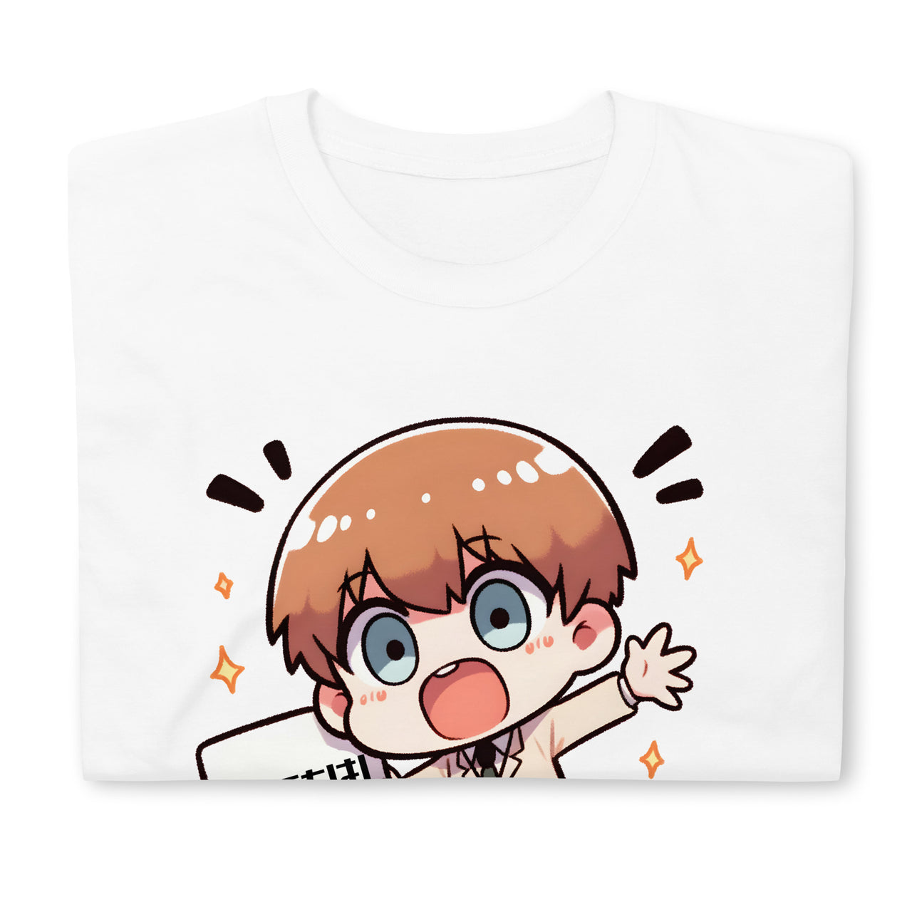 Hello Anime Boy Konnichiwa! in Japanese T-Shirt