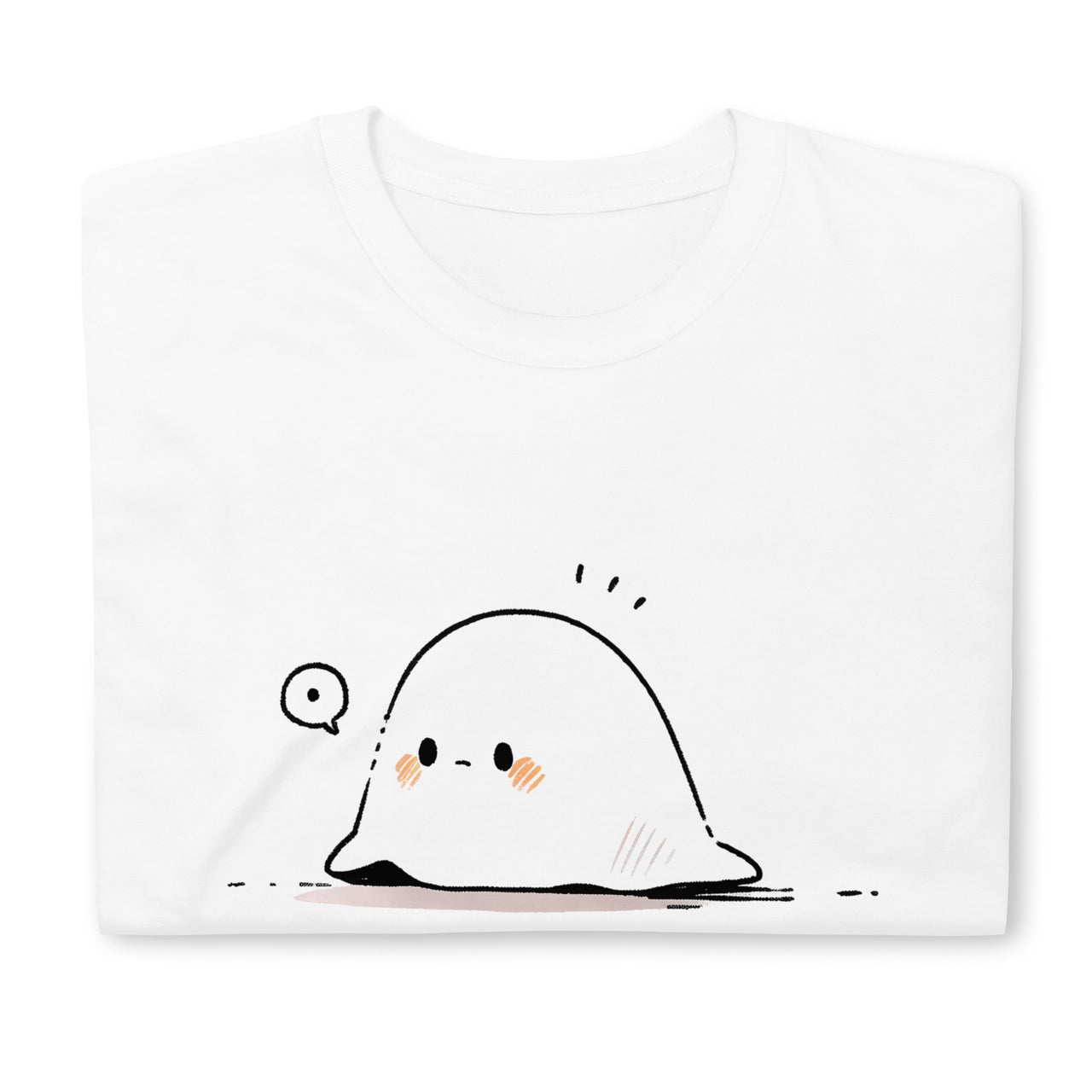 Surprised Manga Ghost - Key Forgetfulness T-Shirt