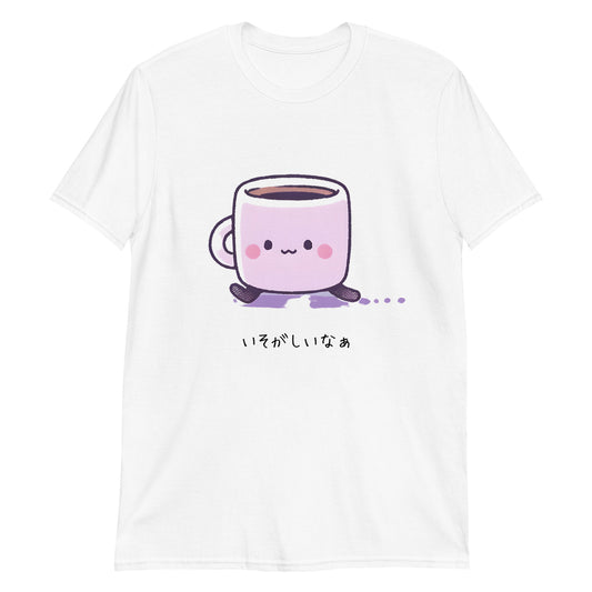 Isogashii naa - Busy Coffee Mug on the Run T-Shirt