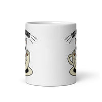 Thumbnail for Cat-Pur-Ccino The Purrfect Blend White Mug