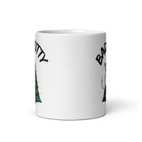 Thumbnail for Bad Cat Kitty Christmas Chaos White Mug