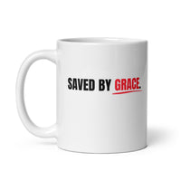 Thumbnail for Saved by Grace Christian Faith White Mug