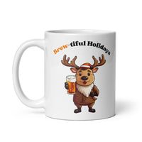 Brew-tiful Holidays Cheer Beer White Mug