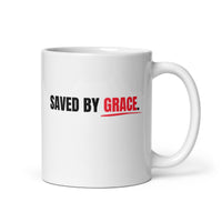 Thumbnail for Saved by Grace Christian Faith White Mug