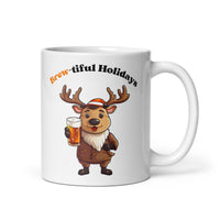 Brew-tiful Holidays Cheer Beer White Mug