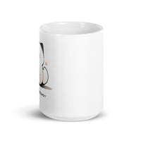 Cute Manga Cat: What's For Supper? White Mug