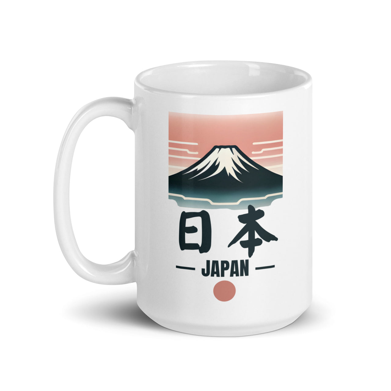Japan with a Mt. Fuji Touch White Mug