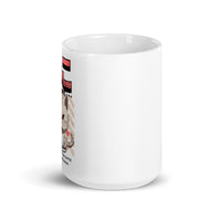 Neko Coffee: Angry but Kawaii White Mug