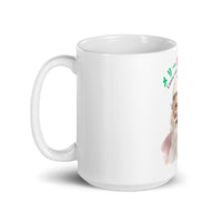 Santa-san Speaks Japanese White Mug