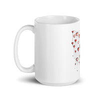 Thumbnail for Hearts on a String: Love Airs Out White Mug