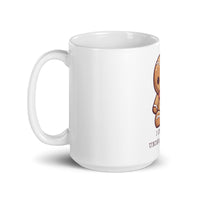 Thumbnail for Crumble with Pressure: Sad Gingerbread White Mug