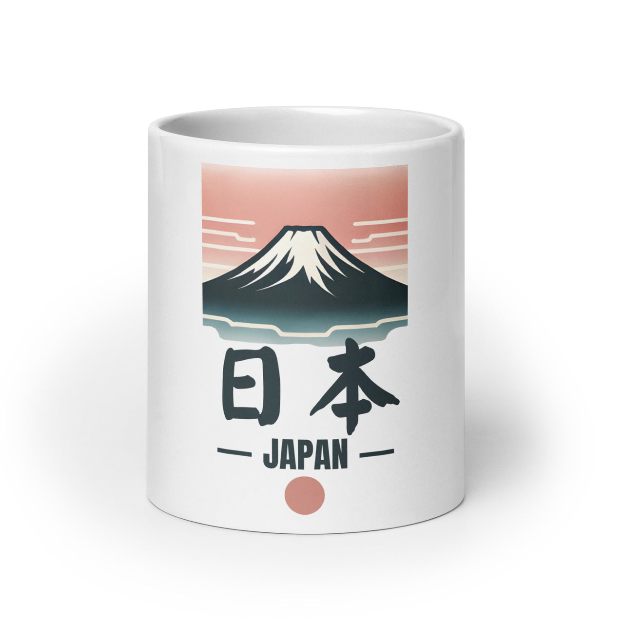 Japan with a Mt. Fuji Touch White Mug