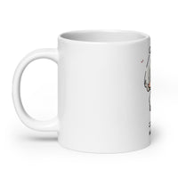 Kawaii Manga Girl Where and Who am I? White Mug