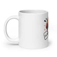 Hello Anime Boy Konnichiwa! in Japanese White Mug