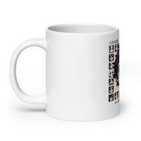 Thumbnail for Anime Boy with Surprised Expression White Mug