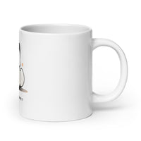 Cute Manga Cat: What's For Supper? White Mug