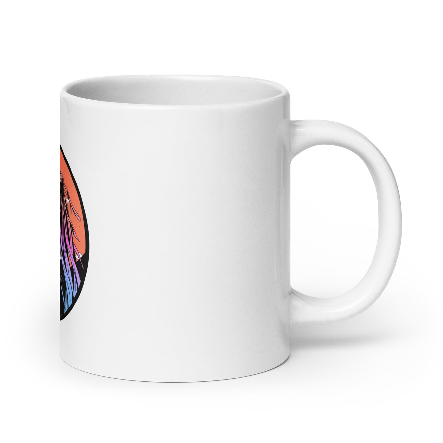Promise Keeper Anime Girl White Mug