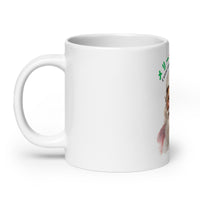 Santa-san Speaks Japanese White Mug