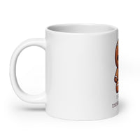 Thumbnail for Crumble with Pressure: Sad Gingerbread White Mug