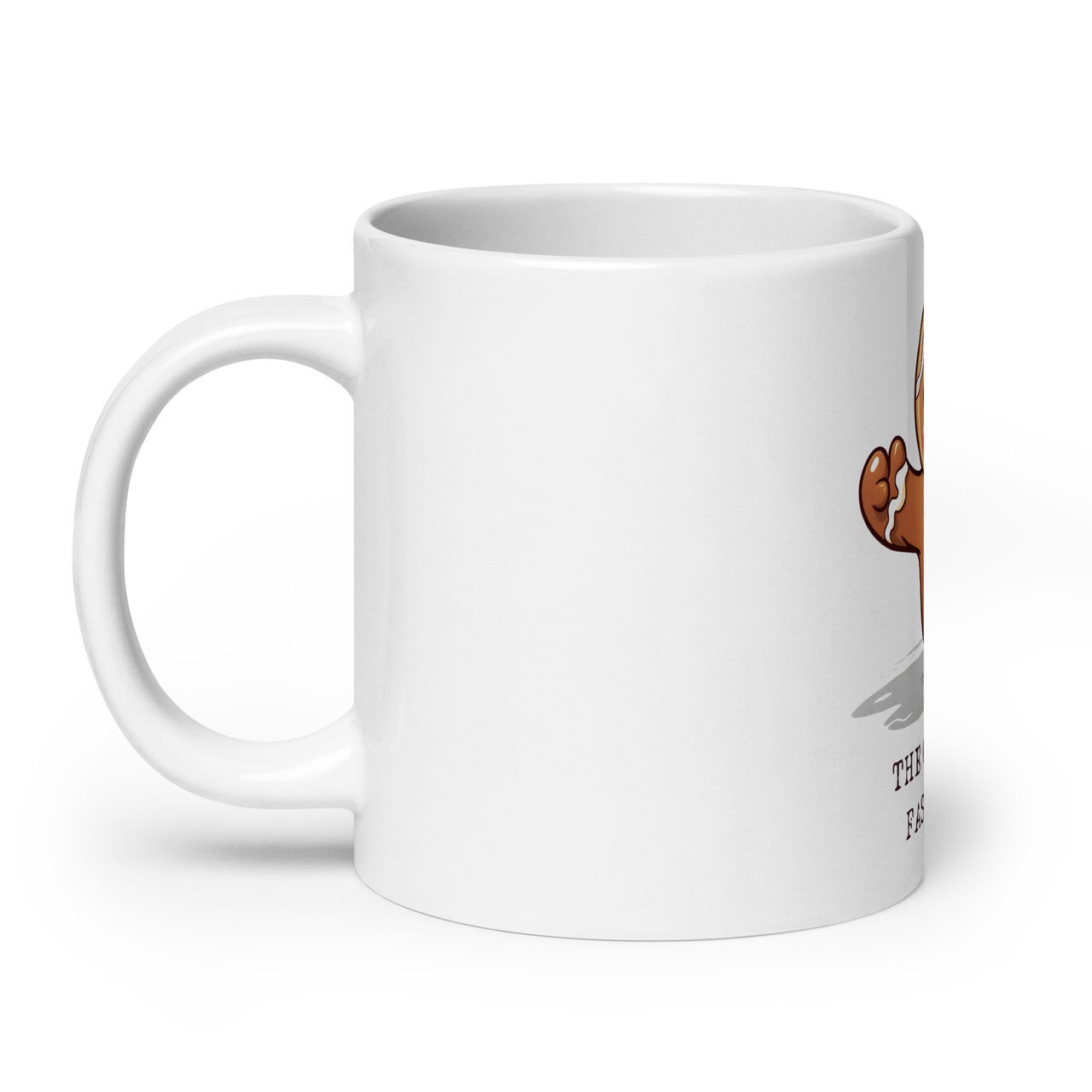 Gingerbread Man: The Original Fast Food White Mug