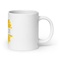Thumbnail for Solace Sunflower: A Bloom of Comfort White Mug