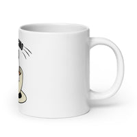Thumbnail for Cat-Pur-Ccino The Purrfect Blend White Mug