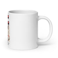 Thumbnail for Neko Coffee: Angry but Kawaii White Mug