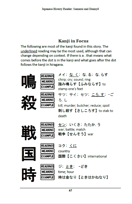 Learn Japanese with Japanese History