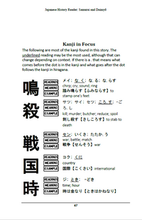 Thumbnail for Japanese History Reader Volume 1: Samurai & Daimyou [Paperback]