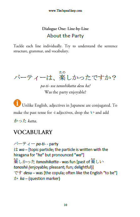 Learn Japanese through Dialogues Volume 5: With Friends - The Japan Shop