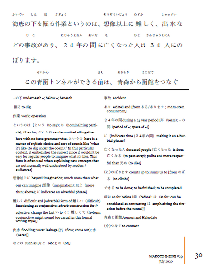 Makoto Japanese e-Zine #29 July 2020 | Digital Download + Sound Files