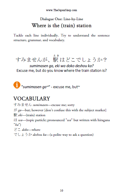 Learn Japanese through Dialogues Volume 4: Directions [Paperback]