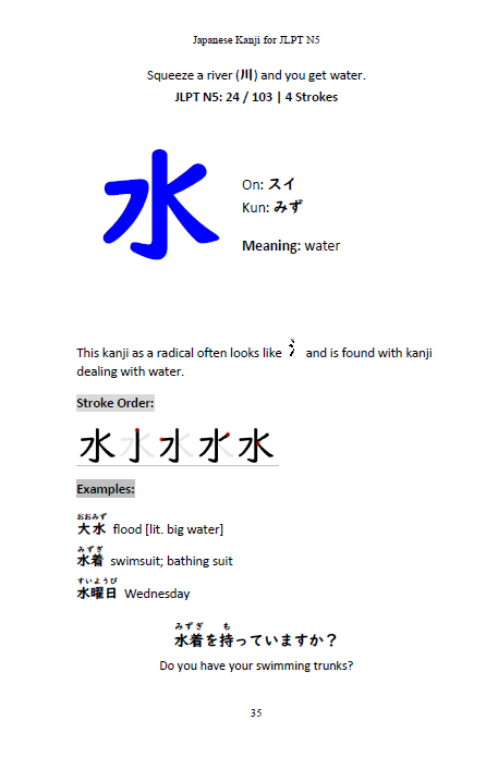 Japanese Kanji for JLPT N5-Master the Japanese Language Proficiency Test N5 [Paperback]