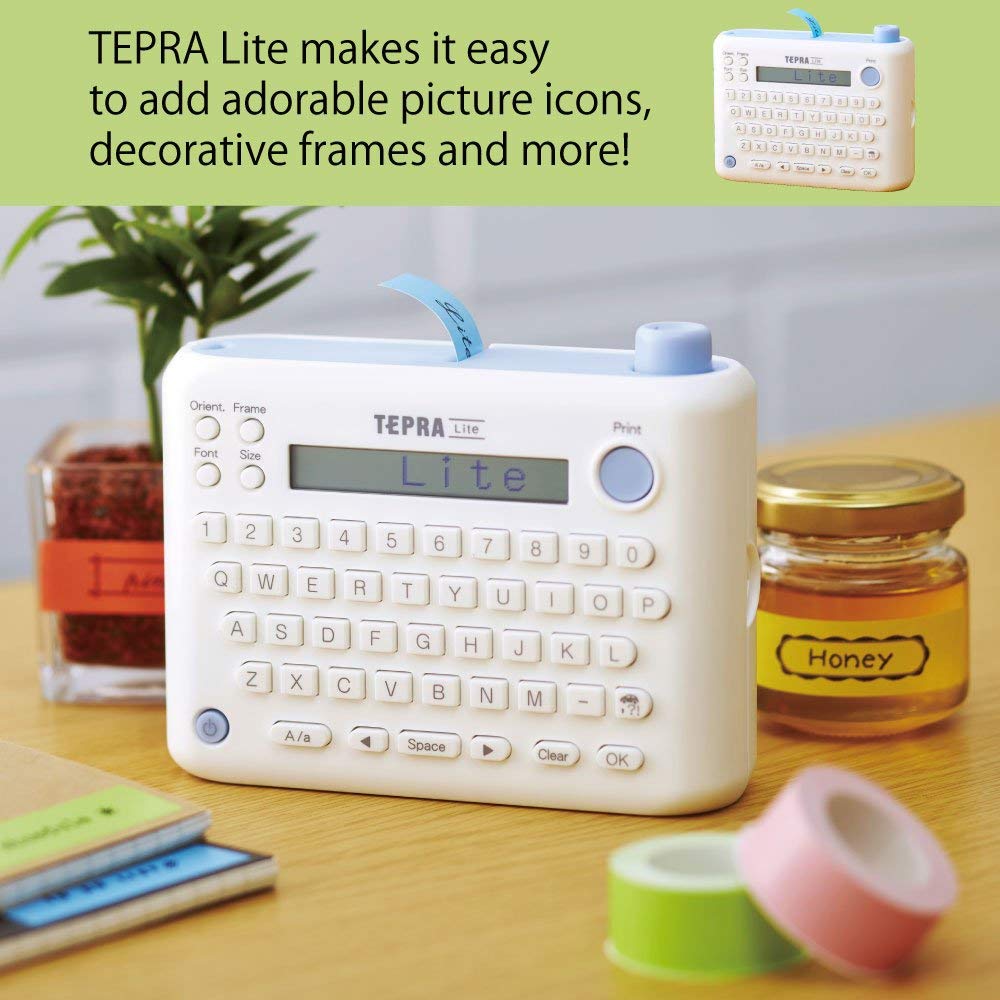TEPRA Lite, LR5E English Edition Washi Tape Label Printer - The Japan Shop