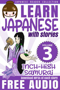 Thumbnail for Japanese Reader Collection Volume 3: The Inch-High Samurai Paperback [+ Instant Digital Download] - The Japan Shop