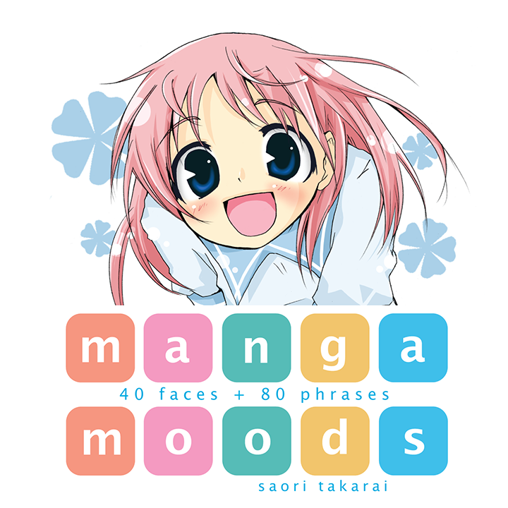 Manga Moods 40 Faces + 80 Phrases - The Japan Shop