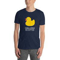 Thumbnail for Rubber Ducky Challenge Accepted Funny Shirt. Short-Sleeve Unisex T-Shirt - The Japan Shop
