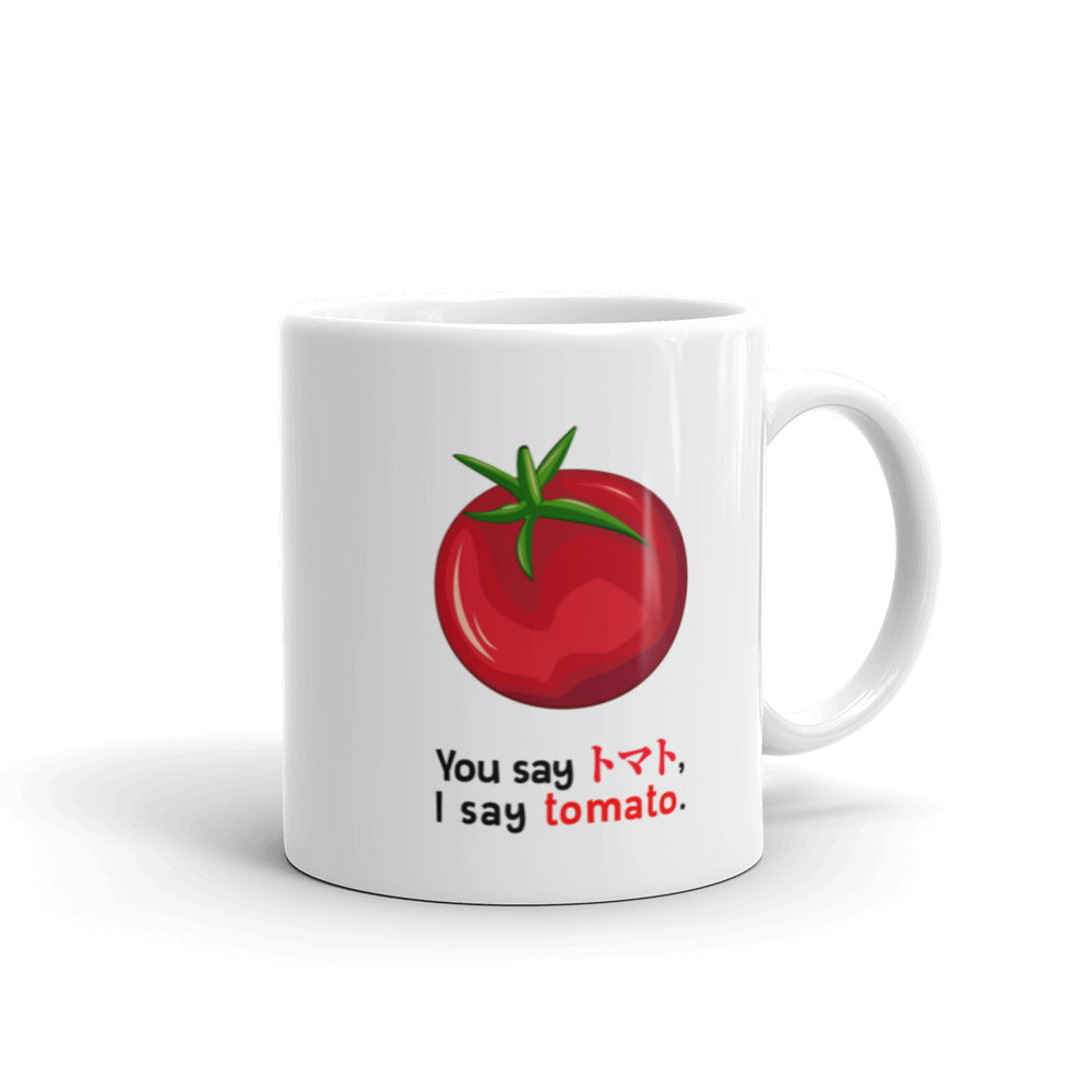 You Say Tomato Funny English - Japanese Novelty Mug - The Japan Shop